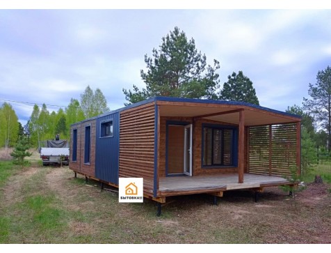 Модульный дом 9.2х6м Зима